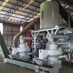 制粒工段|待制粒仓+木屑颗粒；；；；；；；+出料运送机